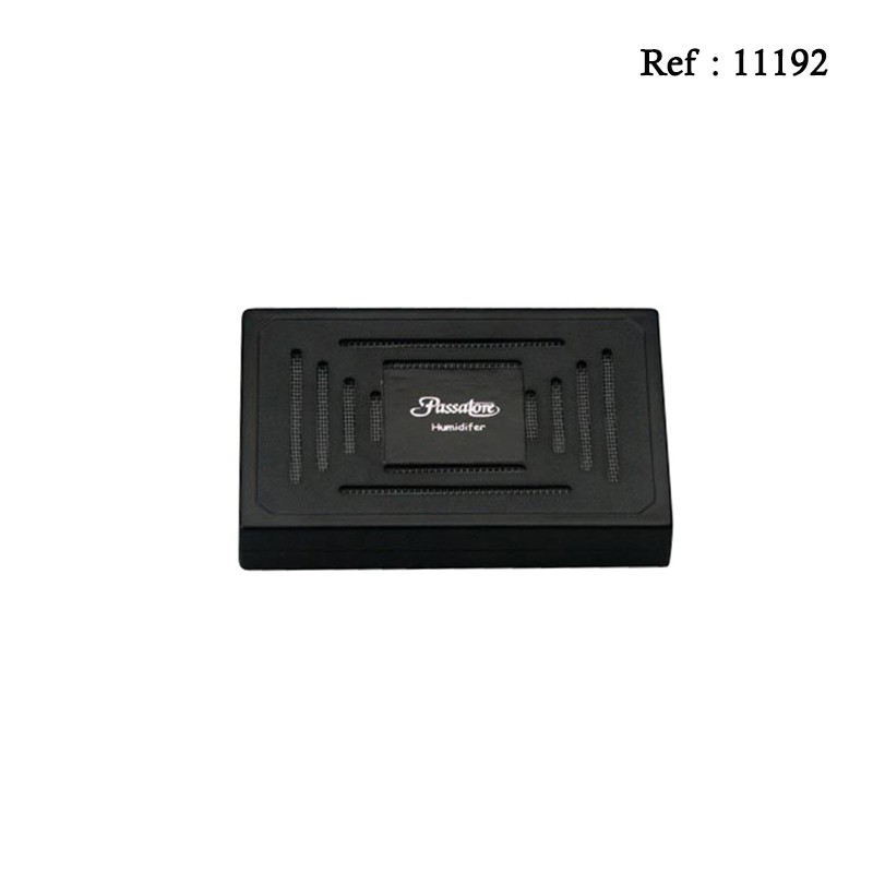 polymer humidifier rectangular Black, 95 x 65 x 15 mm