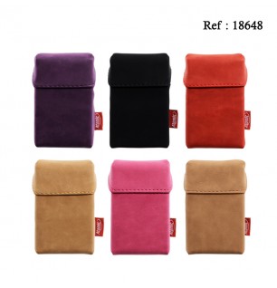 soft pouch cigarette box Alcantara assorted per 12 pcs