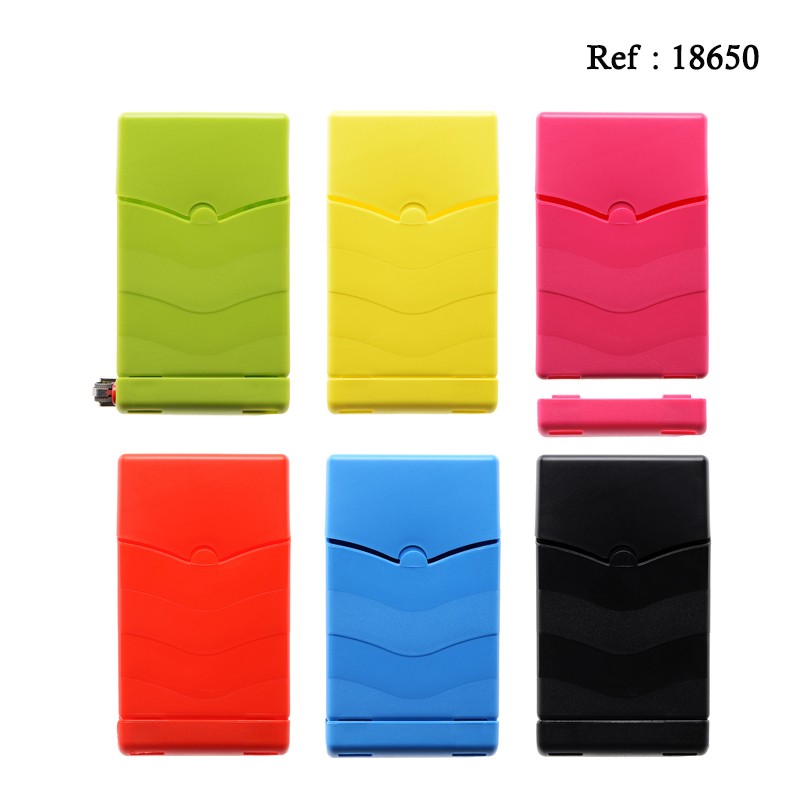 Cigarette Box PVC assorted per 18 pcs