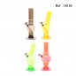 mini bong 15 cm plastic assorted per 12 pcs