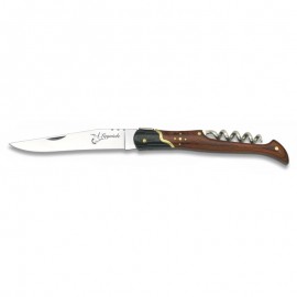 LAGUIOLE knife 9.0 cm TB, 2-tone wood handle