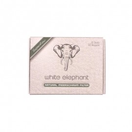 Filtre 9mm White Elephant Ecume de mer 40filtres/boite
