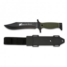 Knife Black Bear 18 cm Green/Black 