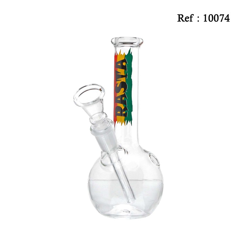 Bang 16 cm en verre Rasta, Ø 24 mm