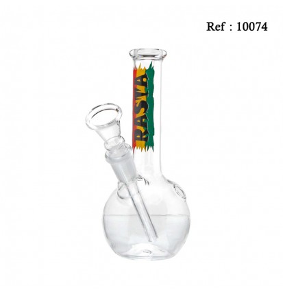 Bang 16 cm en verre Rasta, Ø 24 mm