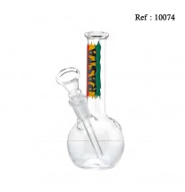 Bang 16 cm en verre Rasta, Ø 24 mm