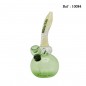 Bang 16 cm en verre Thug Life Vert, Ø 10.5 mm