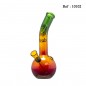 glass bong 18 cm Rasta Ø 24 mm