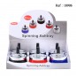 spinning ashtray assorted colors per 6 pcs