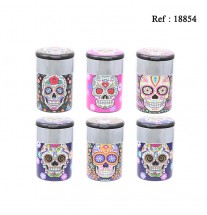 Cendrier de Voiture LED La Catrina, display de 6