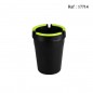 car ashtray black glow in the dark assorted per 6 pcs