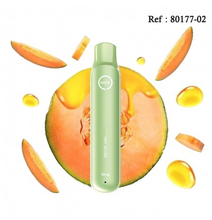 E-cigarettes jetables FLAWOOR Mate 20mg/mL - Melon Miel