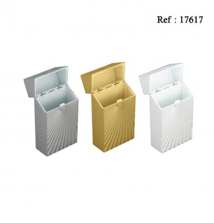 Cigarette Box 100S metal colors assorted per 12 pcs