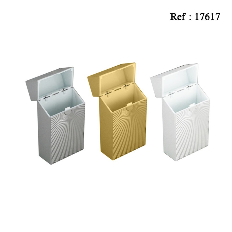 Cigarette Box 100S metal colors assorted per 12 pcs