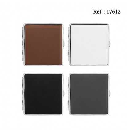 cigarette case rubber painting for 20 cigarettes, per 12 pcs