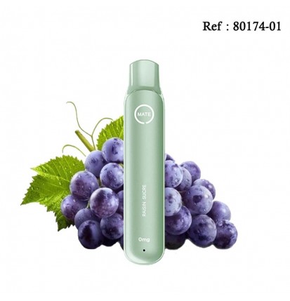 Disposable E-cigarettes FLAWOOR Mate 0mg/mL - Sweet Grape