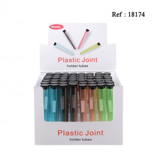 cone tube acrylic 4 colors assorted per 48 pcs