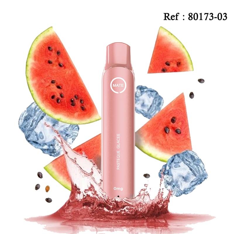 Disposable E-cigarettes FLAWOOR Mate 10mg/mL - Watermelon Ice