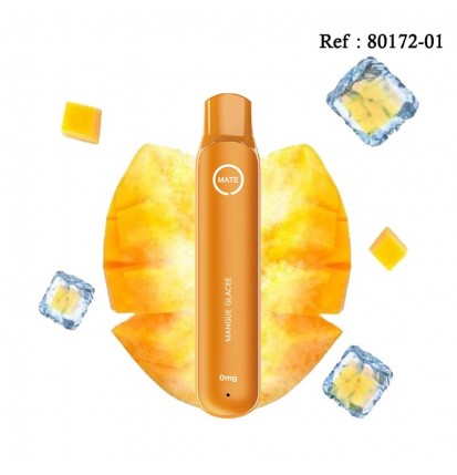 E-cigarettes jetables FLAWOOR Mate 0mg/mL - Mangue Glacée