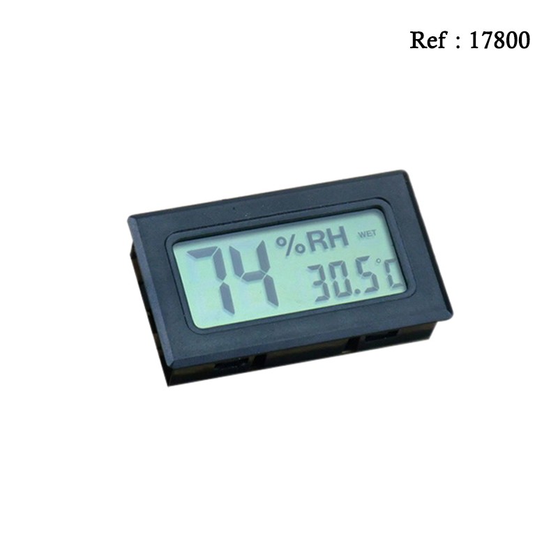 hygrometer digital black