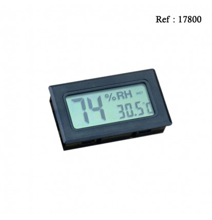 hygrometer digital black