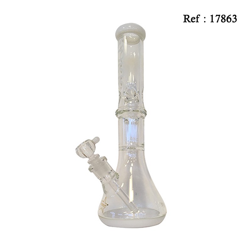 zorr glass bong 38 cm tc white white parts