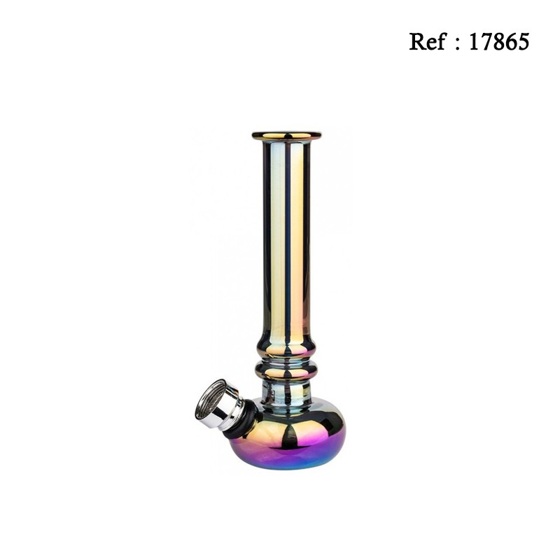 mini bong 12 cm rainbow assorted per 12 pcs