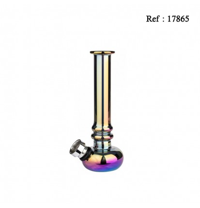 mini bong 12 cm rainbow assorted per 12 pcs