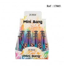 Mini Bang 12 cm Rainbow en verre, display de 12