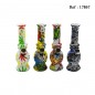 mini glass bong 15 cm colored assorted per 12 pcs