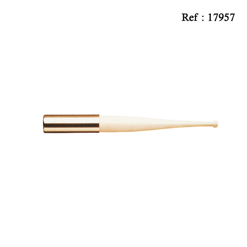 denicotea ejector gold/white cigarette holder 115 mm