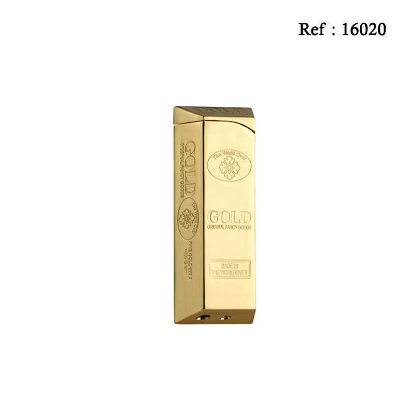 Briquet Gold piezo, display de 12