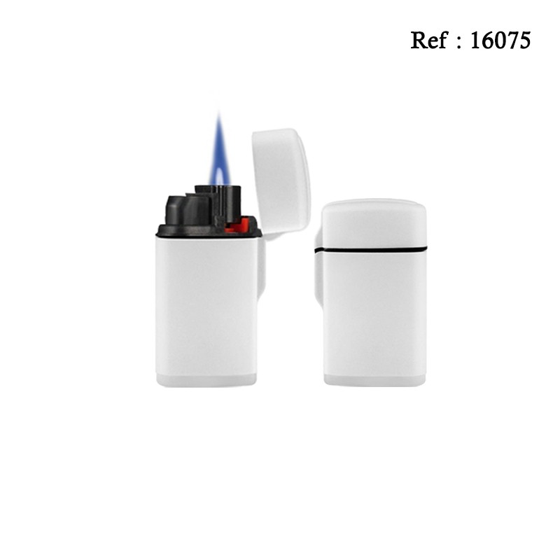 jet flame lighter rubber white