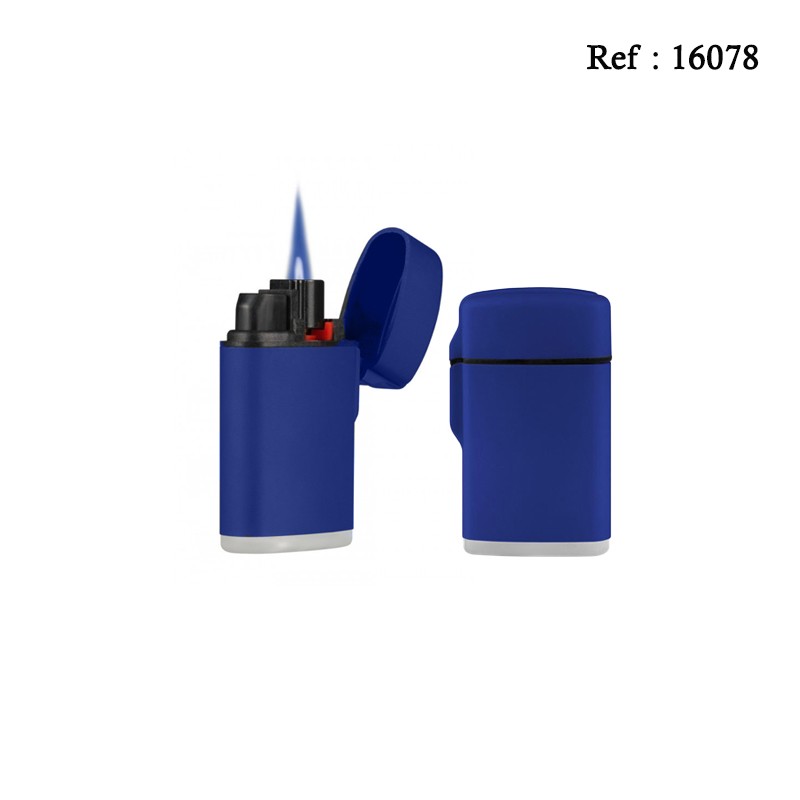 jet flame lighter rubber blue