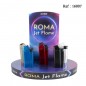 Roma jet flam lighter assorted per 6 pcs