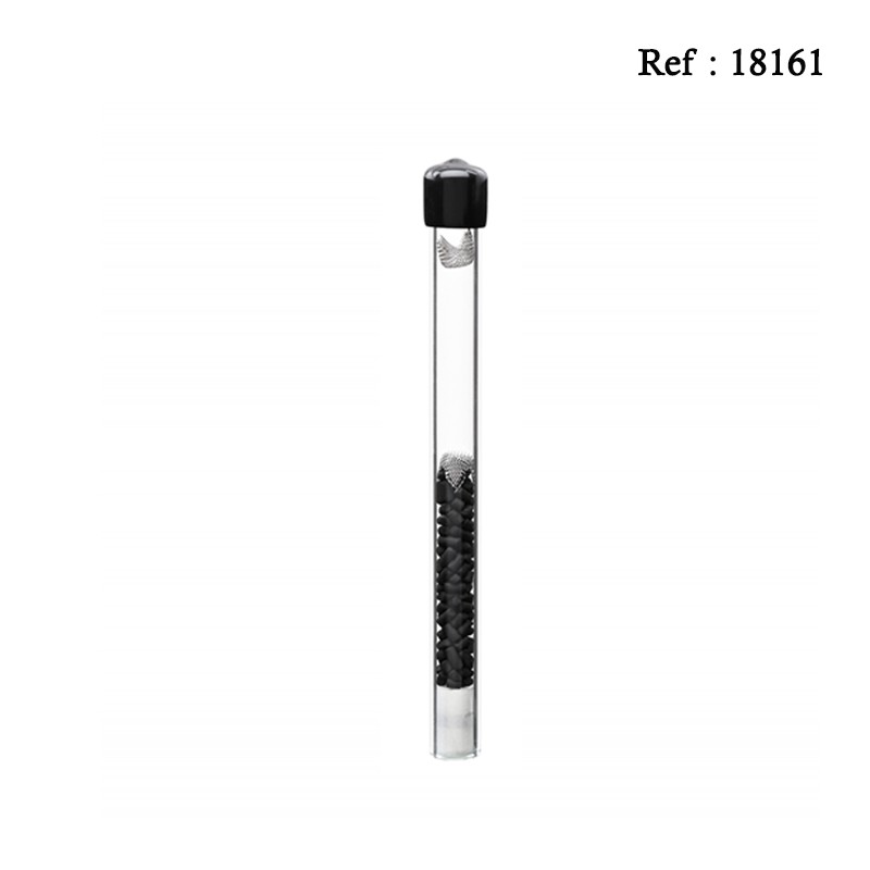 Mini Glass Pipe Active Tube with active charcoal