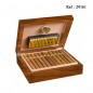 Humidor ADORINI Torino Walnut Deluxe 265 x90 x225 for 30 cigars