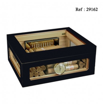 Adorini humidor Treviso Black 290 x 120 x 240  for 75 cigars