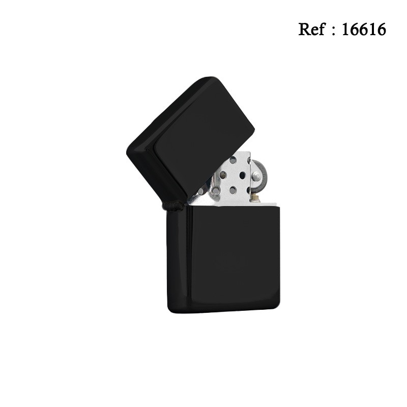 Briquet tempête essence Noir Mat