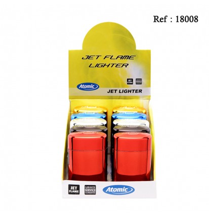 jet flame lighter lighter metal color assorted ass 20 pcs