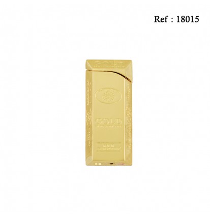 Goldbar piezo gold lighter per 16 pcs