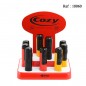 Cozy jet flame lighter Kentucky assorted per 9 pcs