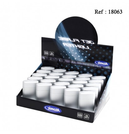 jet flame atomic mat silver per 25 pcs