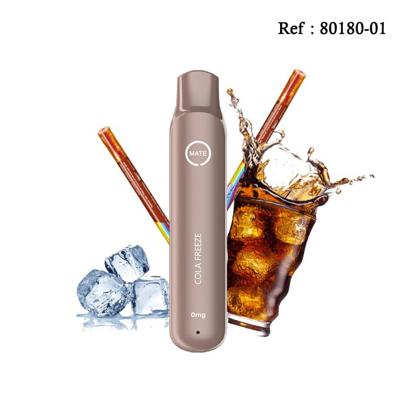 Disposable E-cigarettes FLAWOOR Mate 0mg/mL - Cola Freeze