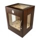 Cigar cabinet SEVENSON walnut matte 51x40x35cm