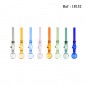 glass pipe oil 8 colors assorted 24 pcs