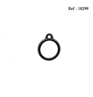 rubber ring black 13 mm for puff, per 10 pcs