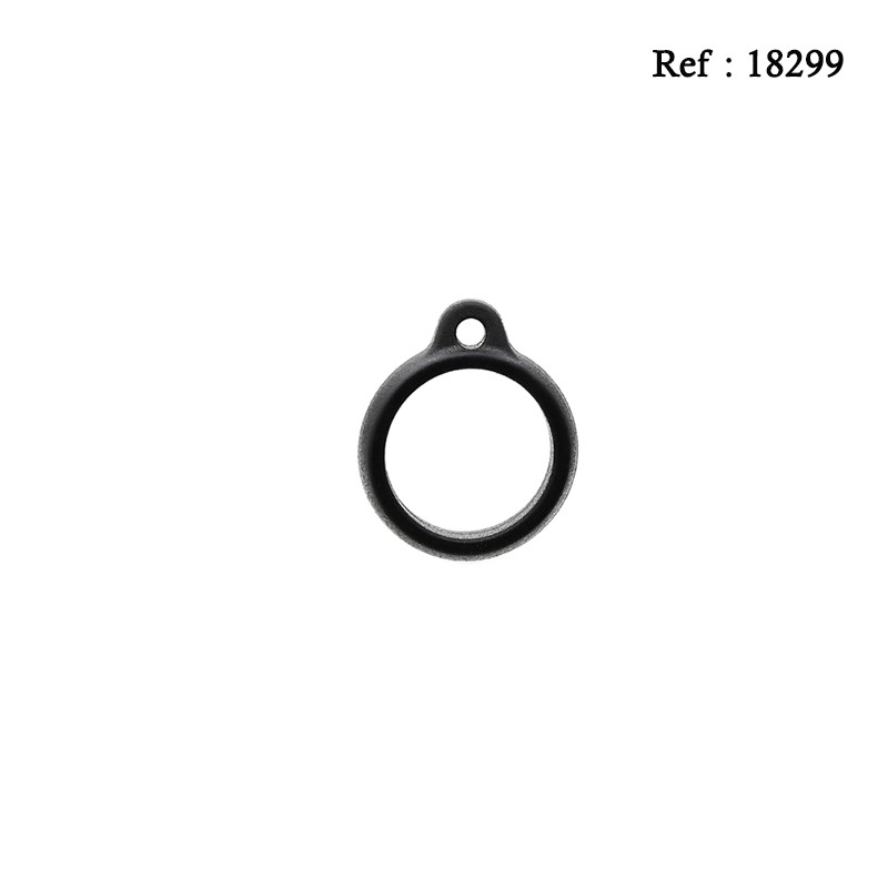 rubber ring black 13 mm for puff, per 10 pcs