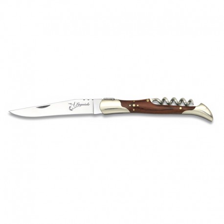 Laguiole knife 9.5 cm TB maillechort/stamina handle