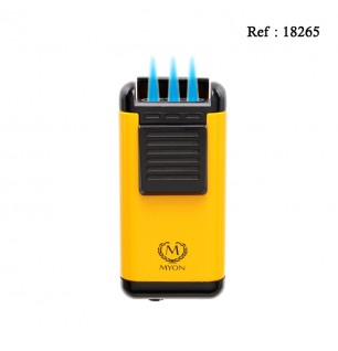 Myon cigar lighter 3 jet racing edition yellow